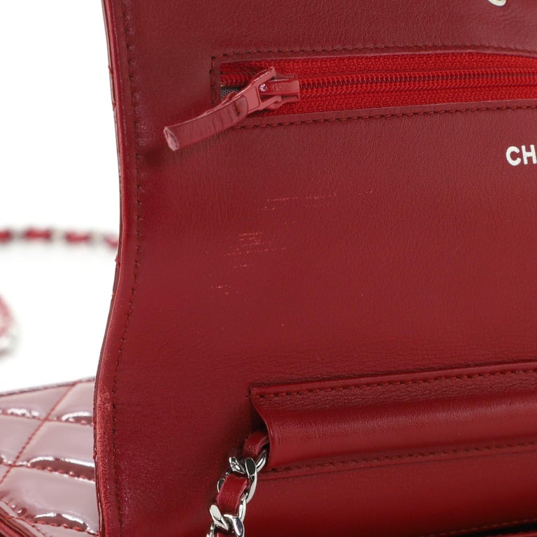 Bottega Veneta Wallet Purse Intrecciato Red Woman Authentic Used