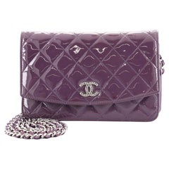 Chanel Brilliant Wallet on Chain Quilted Patent