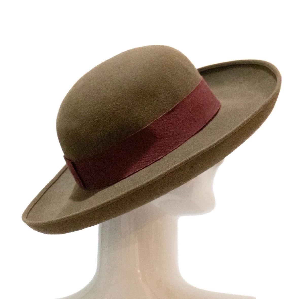 Chanel Broad-Brimmed Felt Hat 1
