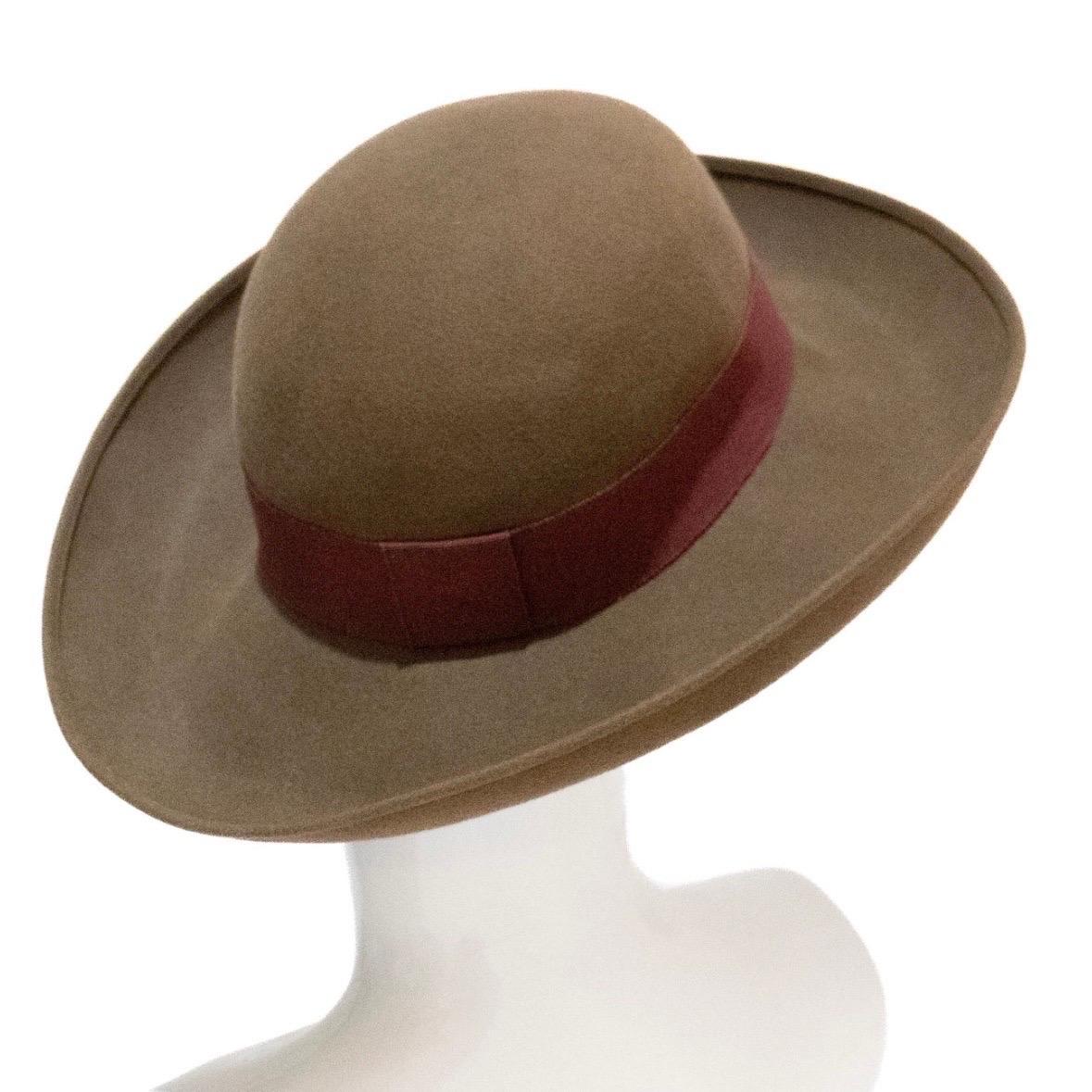 Chanel Broad-Brimmed Felt Hat 2