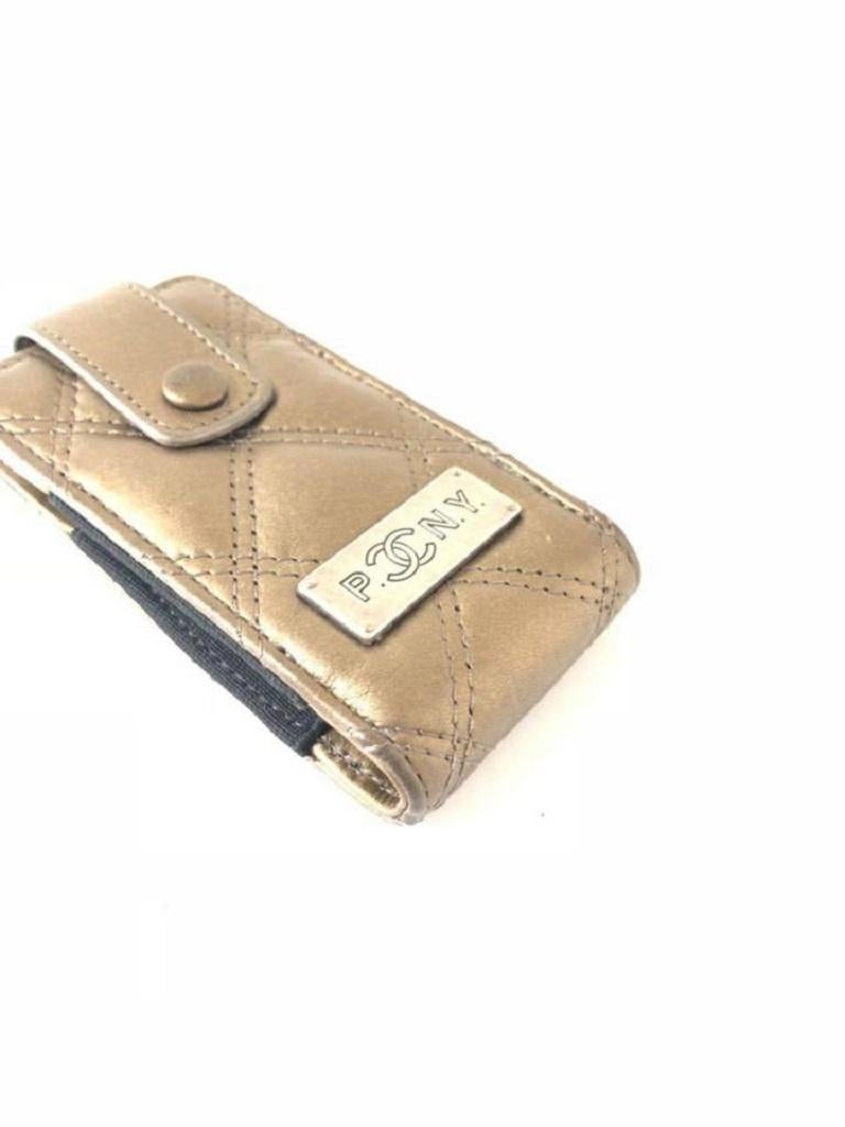 Chanel Borsa a catena bronzo trapuntata Mini 232976 in vendita 6