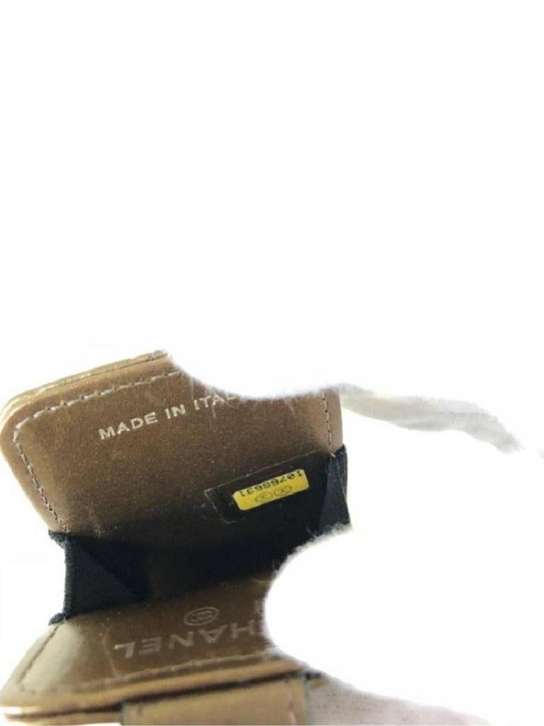 Chanel Borsa a catena bronzo trapuntata Mini 232976 In condizioni buone in vendita a Dix hills, NY