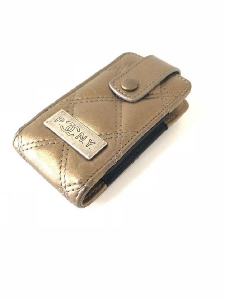 Chanel Borsa a catena bronzo trapuntata Mini 232976 in vendita 4