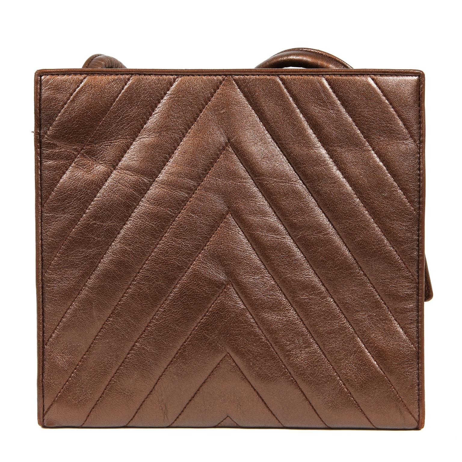 chanel bronze bag