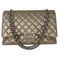 Chanel Bronze Metallic Maxi Bag