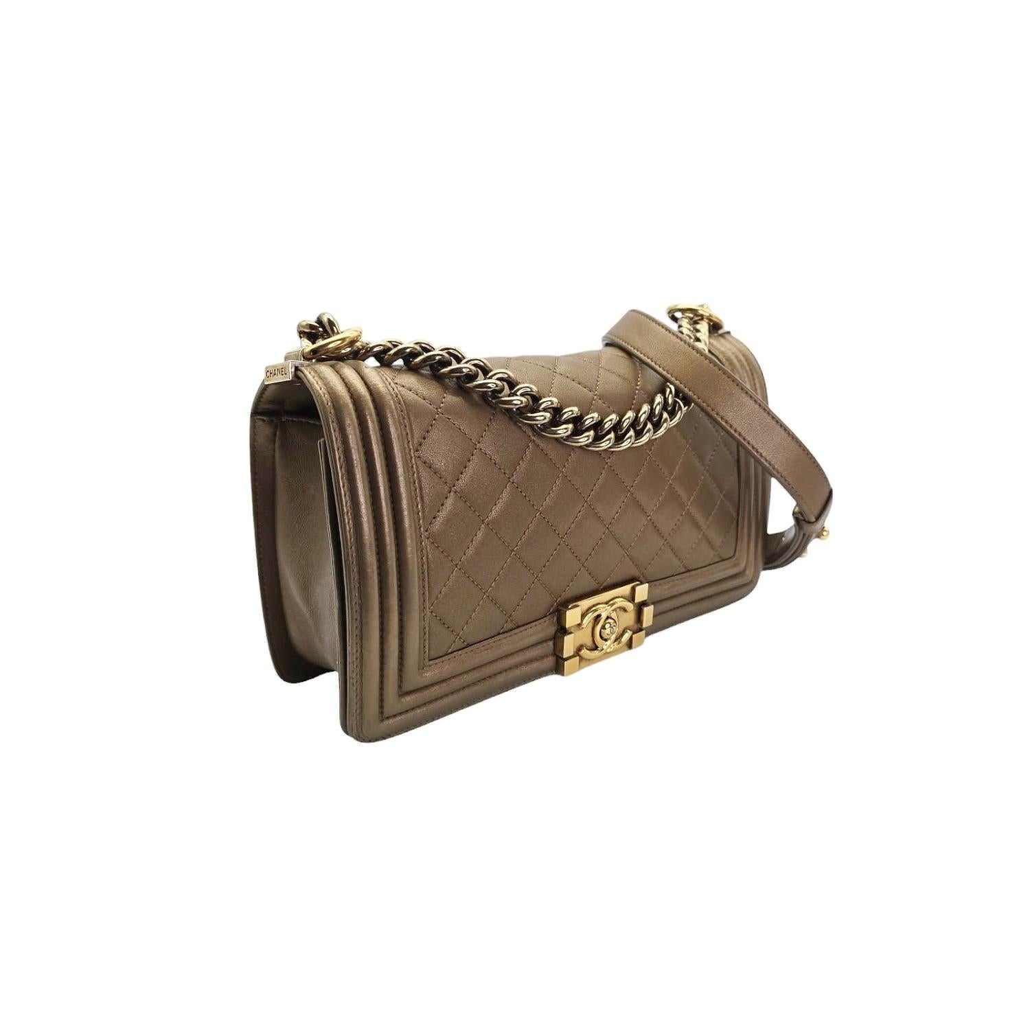 Karl Lagerfeld designed the Boy Collection as an interpretation of the boyish charm that Coco Chanel was known for. Karl was stated as saying that the very spirit of Chanel was inspired by Boy Capel, the love of her life, which is why this new