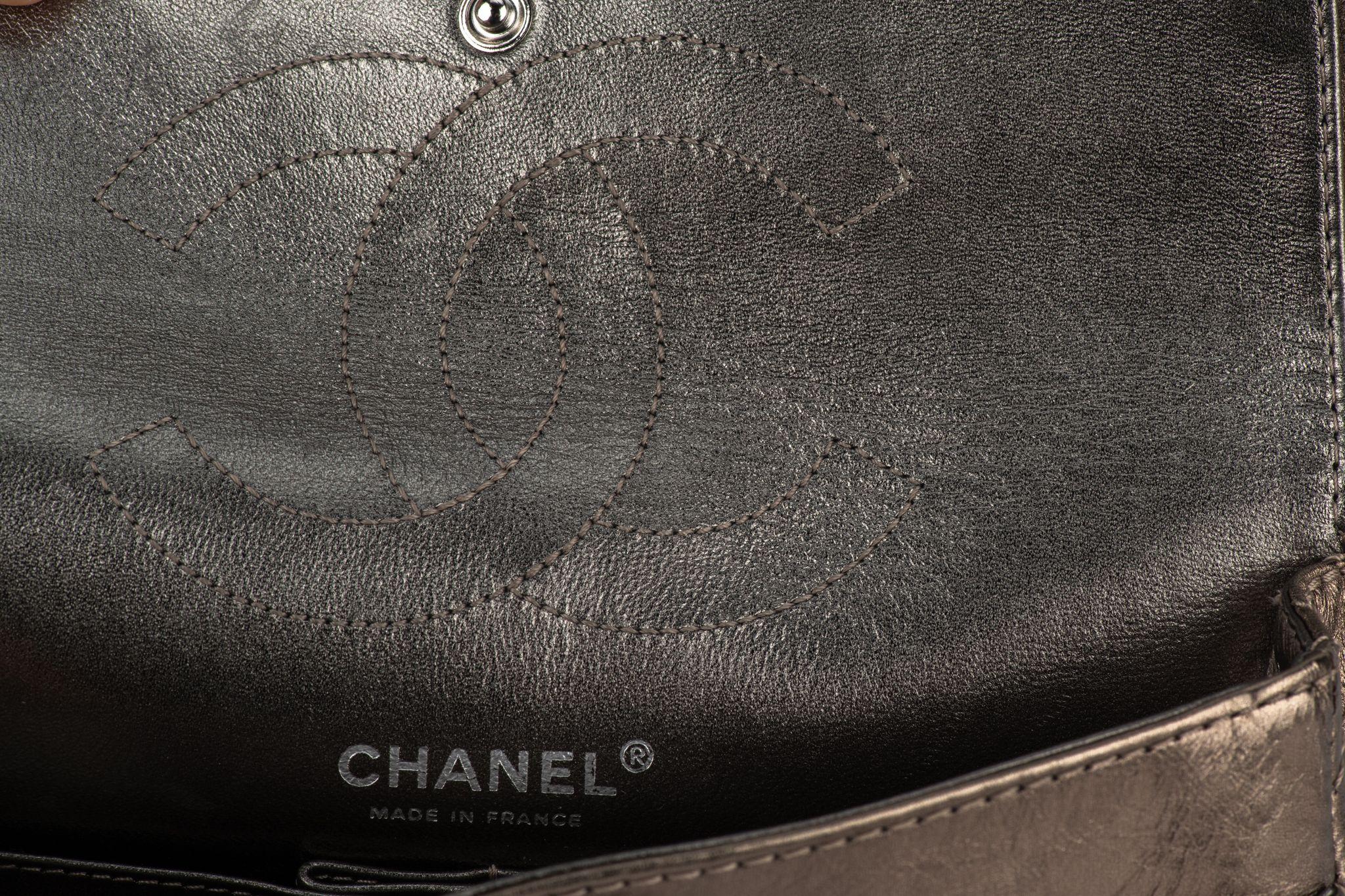 Chanel Bronze Reissue Medium Flap Bag For Sale 11