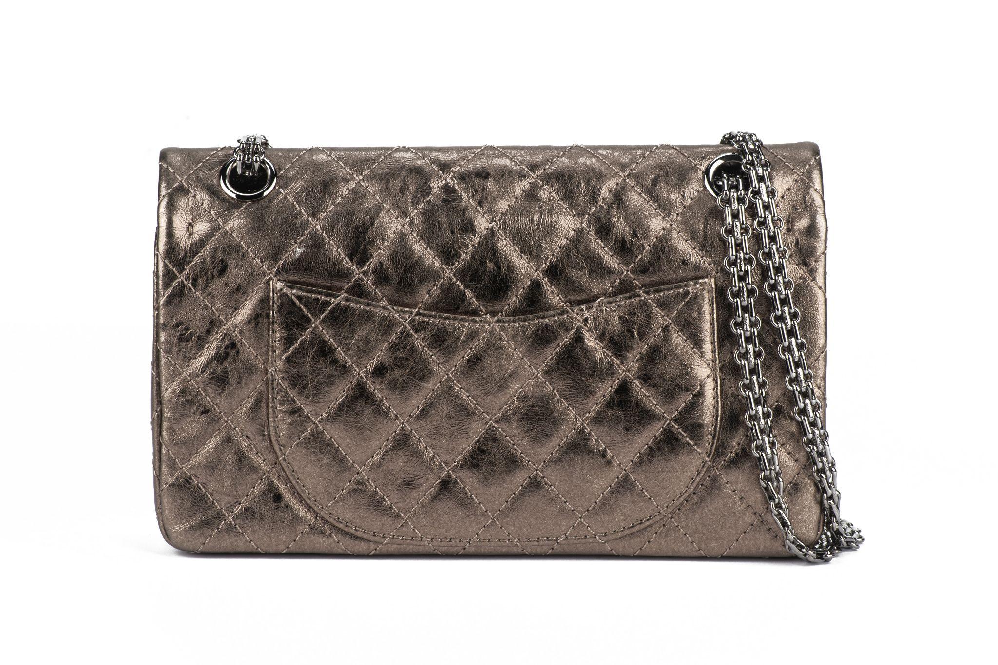 Women's Chanel Bronze Reissue Medium Flap Bag For Sale