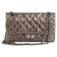 Used Chanel Bronze Reissue Medium Flap Bag