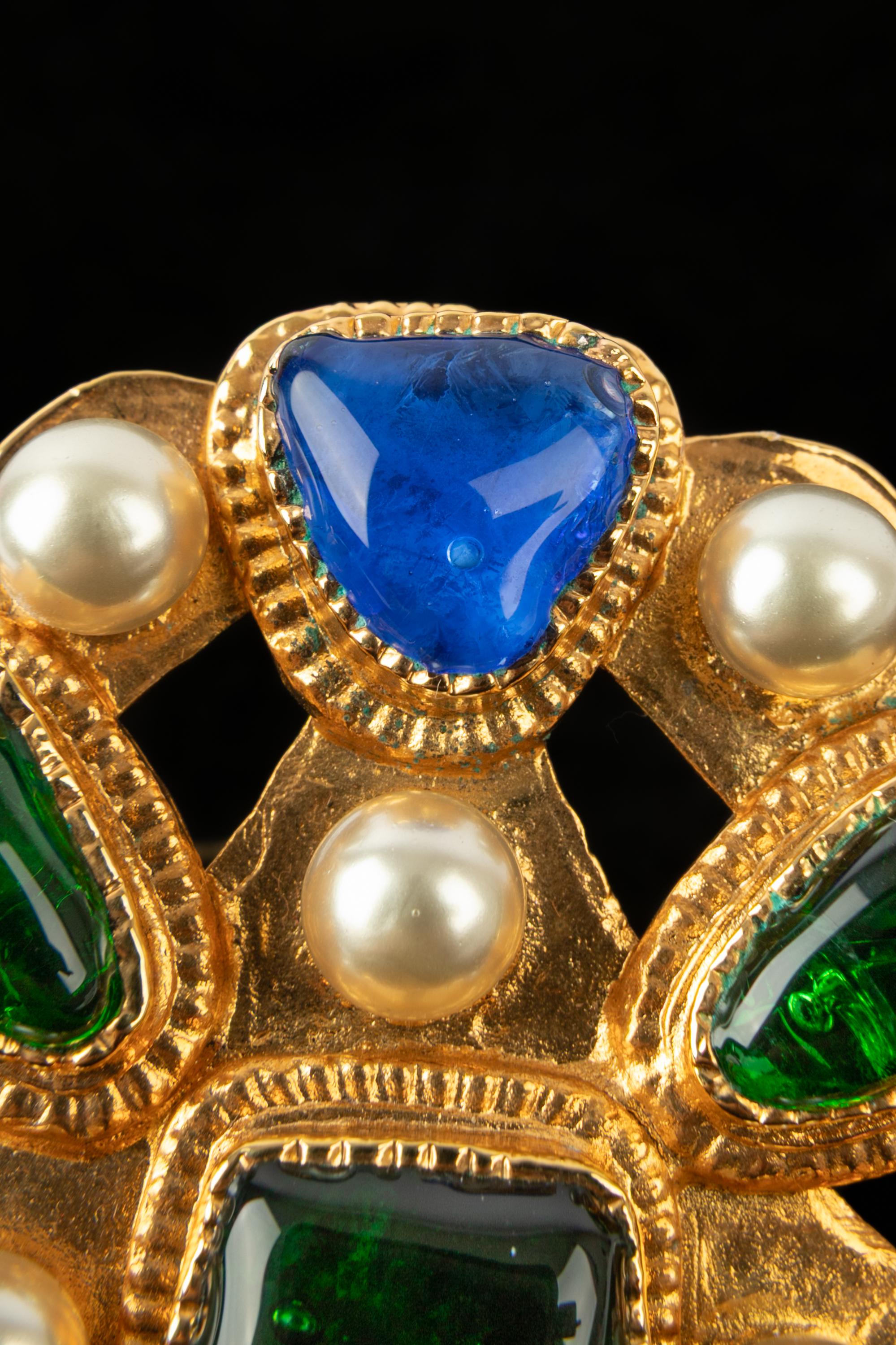 Chanel brooch 1990s For Sale 1