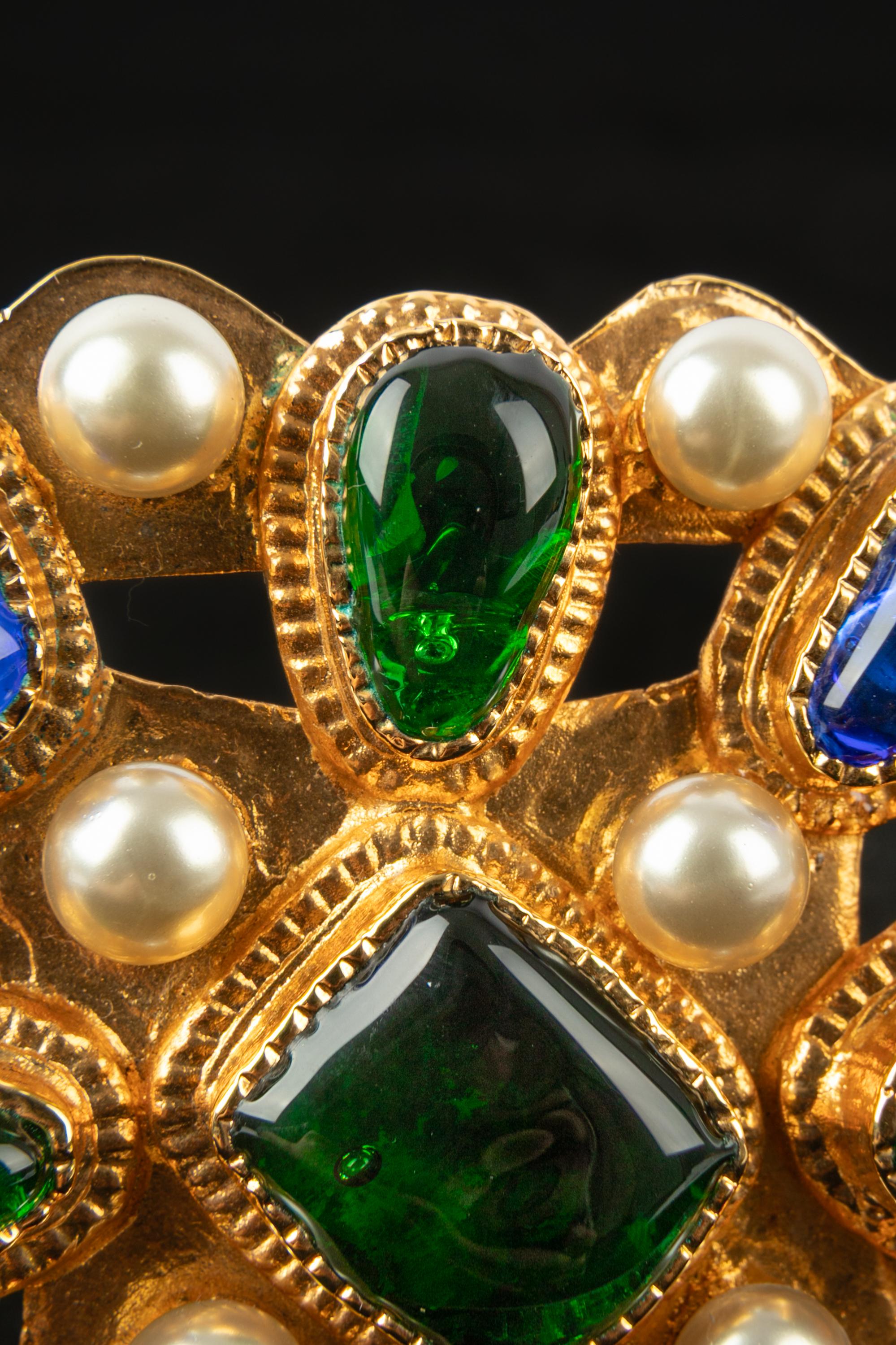 Chanel brooch 1990s For Sale 2