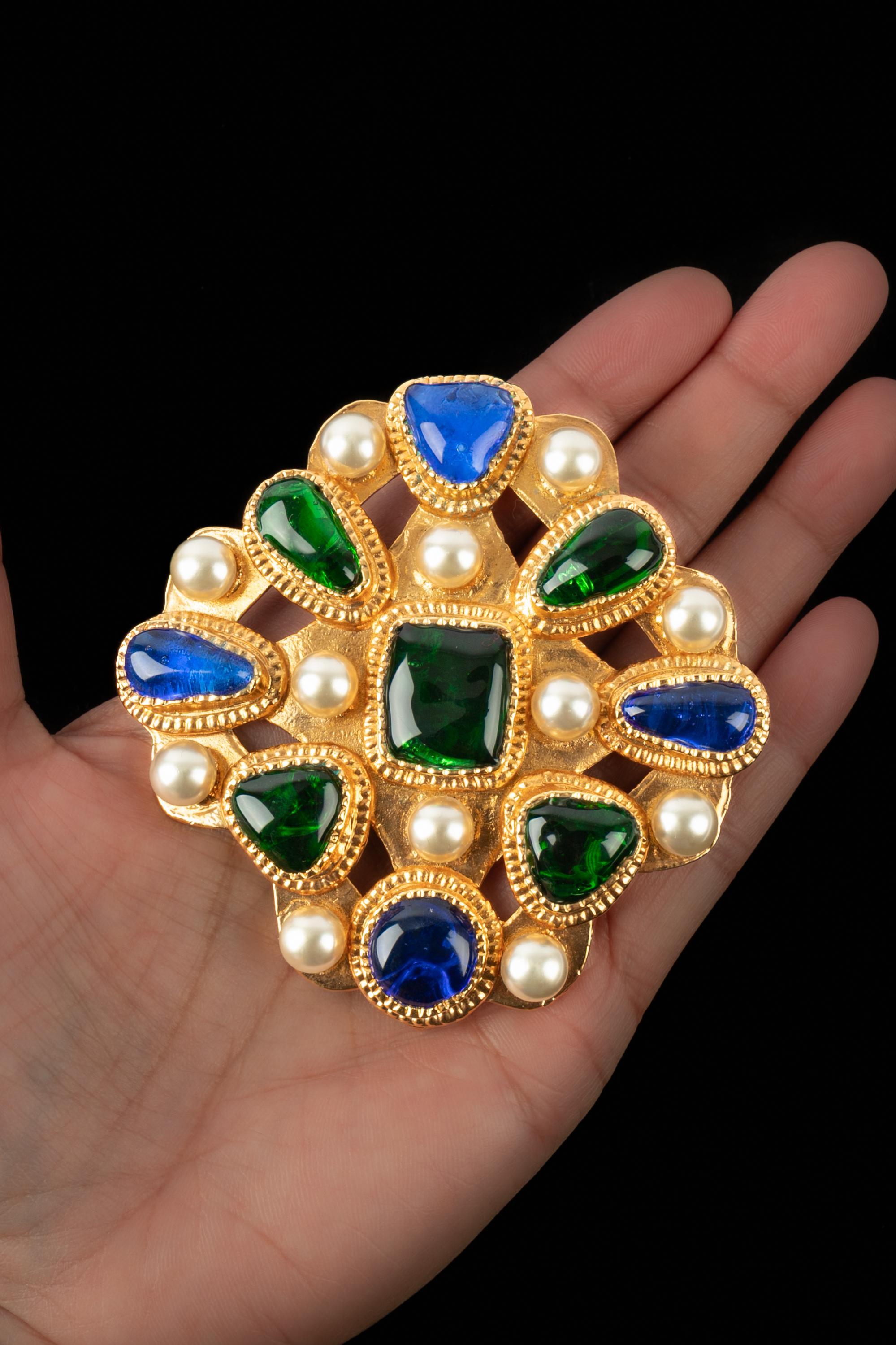 Chanel brooch 1990s For Sale 5
