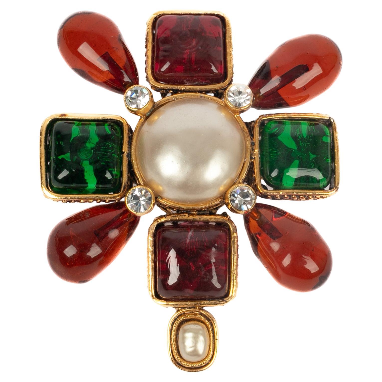 Broche Chanel años 90