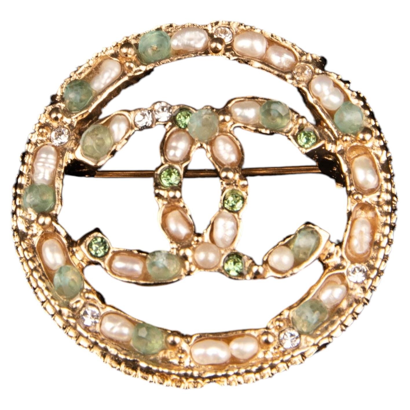 Chanel brooch by Karl Lagerfeld Fall 2008