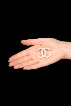 Chanel brooch by Karl Lagerfeld Fall 2017