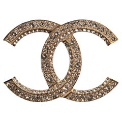 Chanel brooch by Karl Lagerfeld Fall 2017