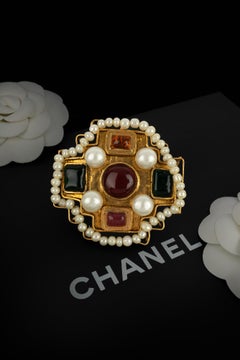 Chanel brooch by Karl Lagerfeld Fall-Winter 1991