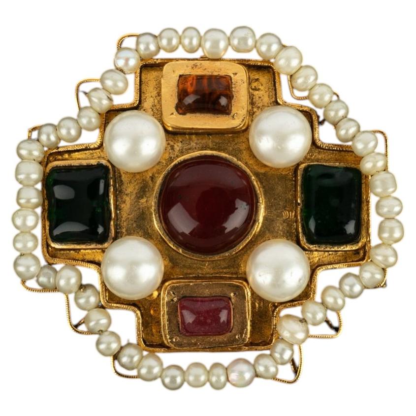 Chanel brooch by Karl Lagerfeld Fall-Winter 1991
