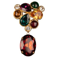 Chanel brooch by Karl Lagerfeld Fall-Winter 1991