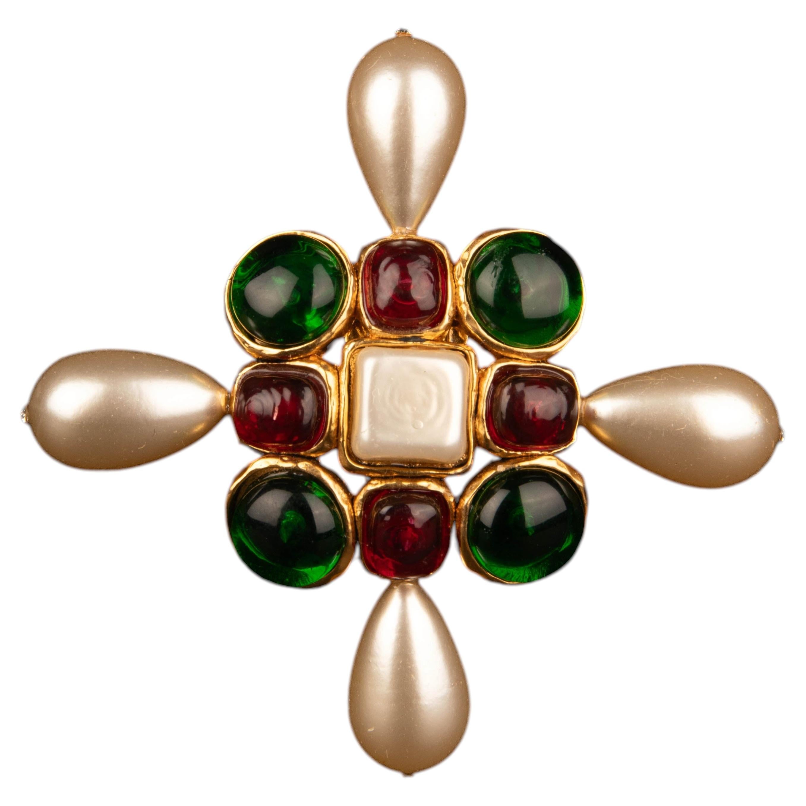 Chanel brooch by Karl Lagerfeld Winter 1991