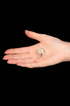 Chanel brooch 'palm tree' by Karl Lagerfeld Spring 2002