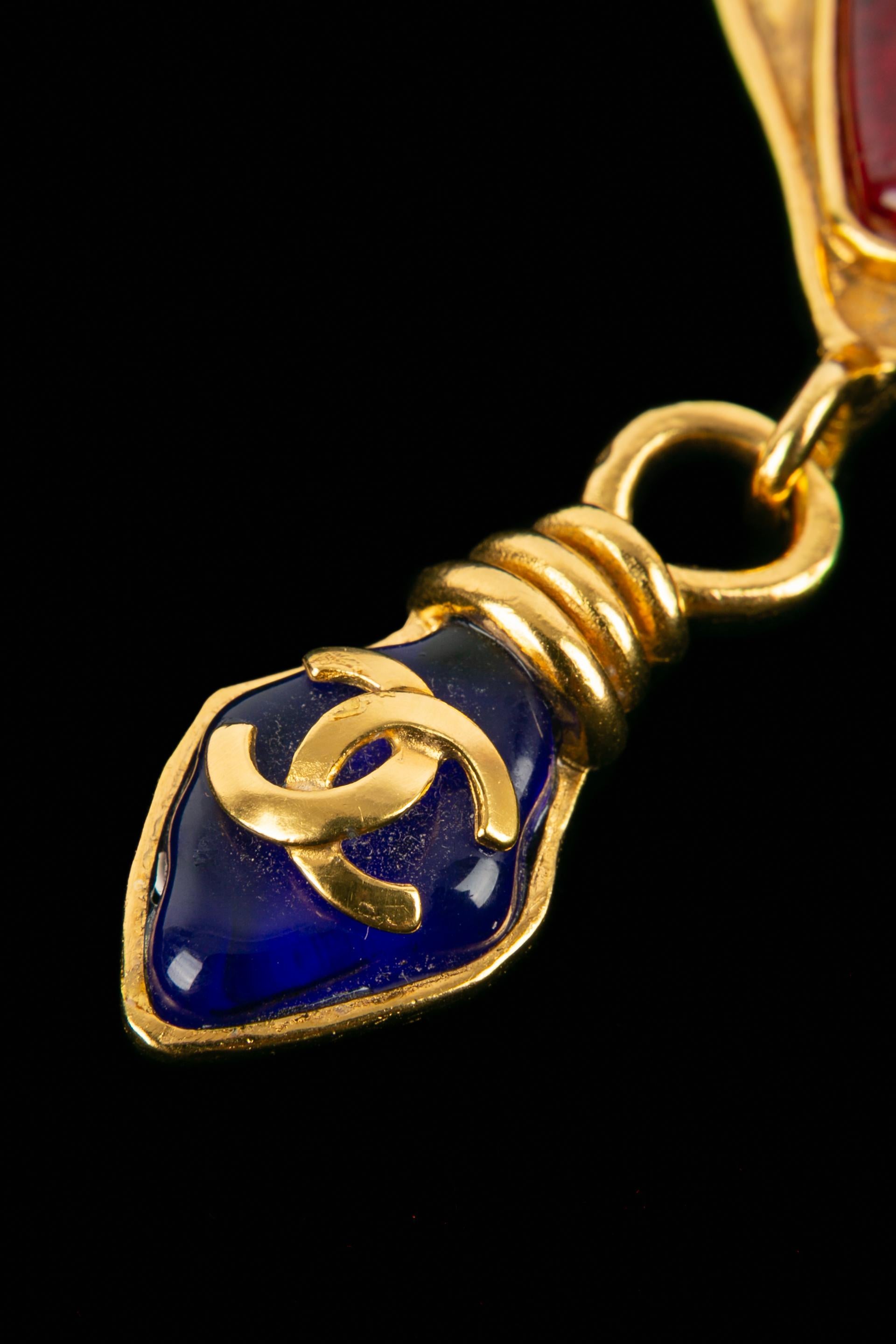 Women's or Men's Chanel brooch Summer 1995 For Sale