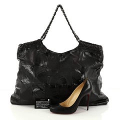 Chanel Brooklyn Tote Leather Patchwork Large
