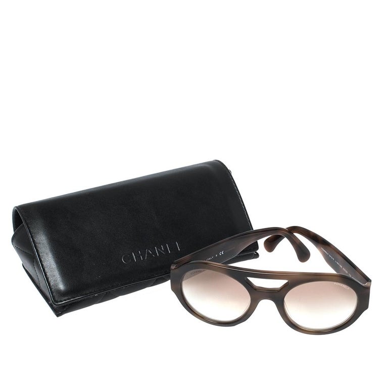 Chanel Brown Acetate Gradient 5419-B Round Sunglasses Chanel | The Luxury  Closet