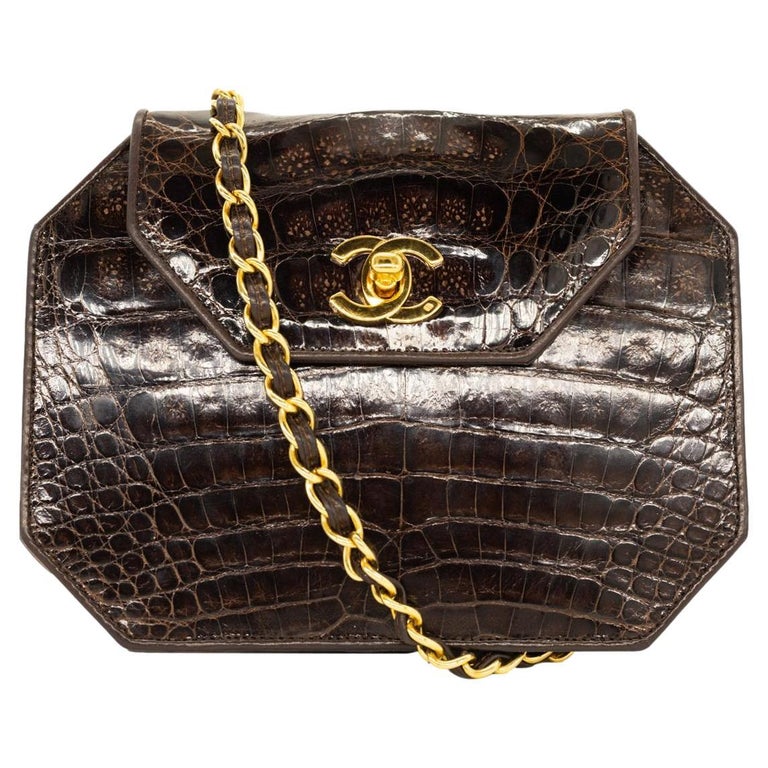 Chanel Classic Small Alligator - 3 For Sale on 1stDibs