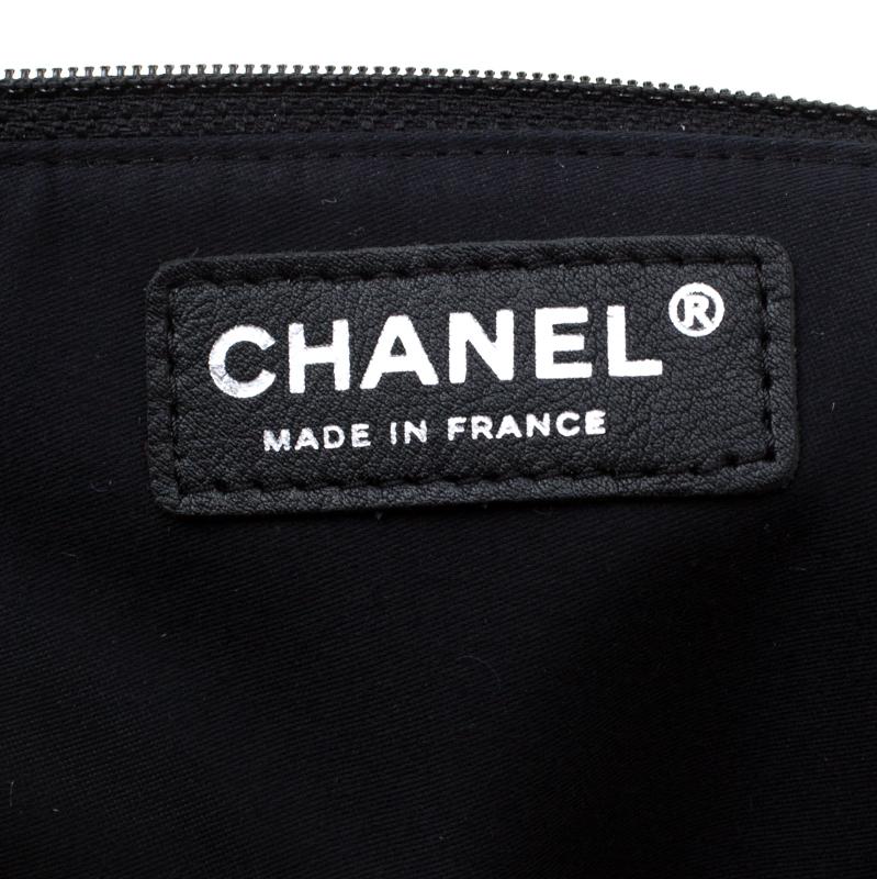 Chanel Brown/Black Leather Medium Girl Shoulder Bag 6