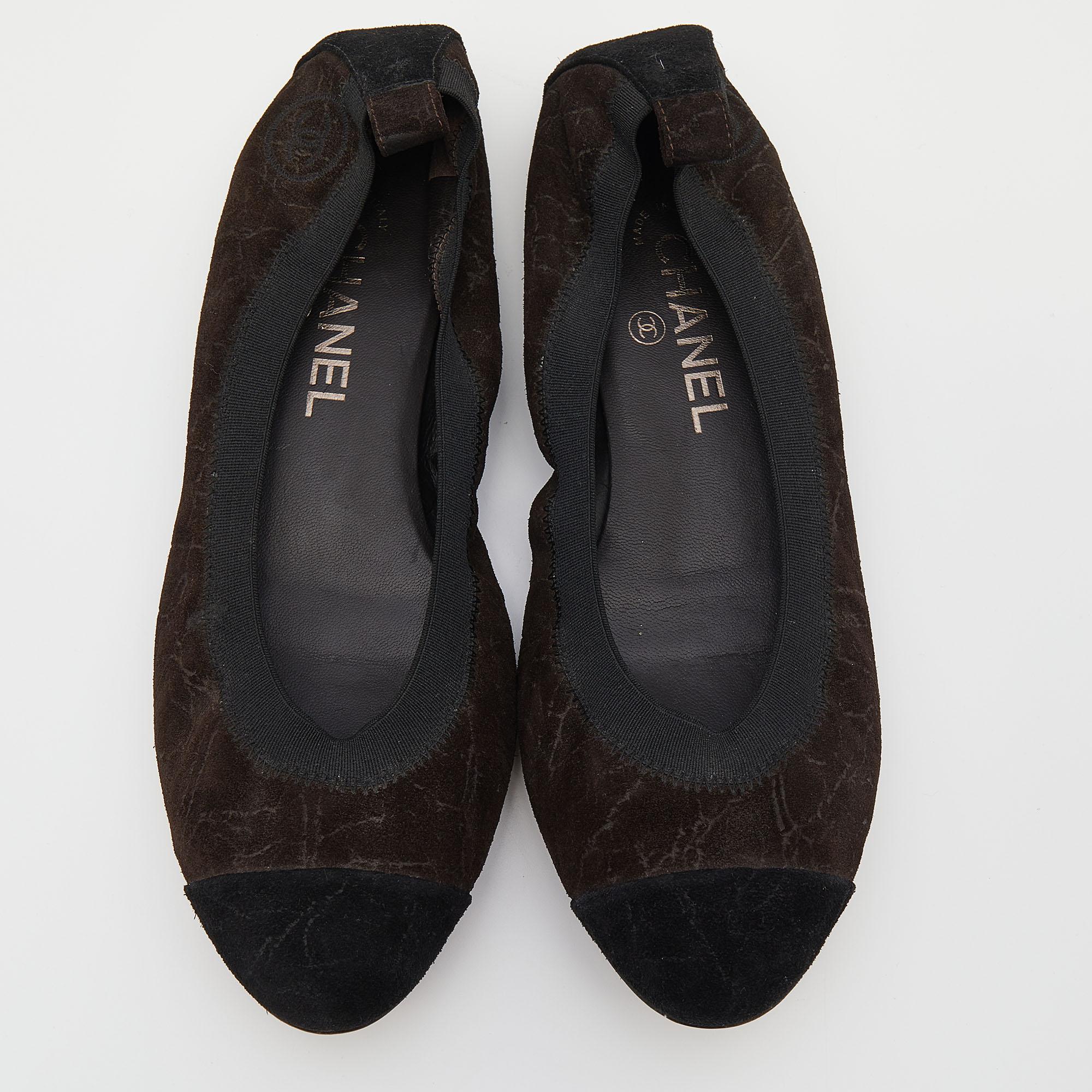 Chanel Ballet Flats 39 - 5 For Sale on 1stDibs