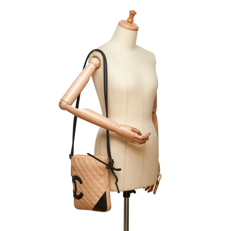 Chanel Brown Cambon Ligne Crossbody Bag at 1stdibs