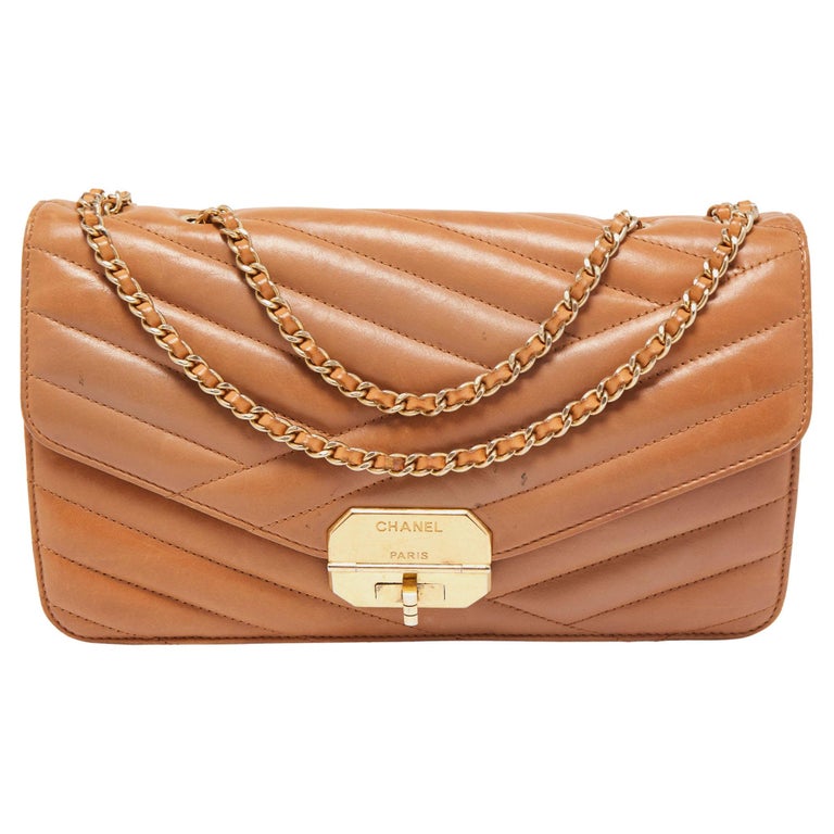 Chanel Brown Bag - 296 For Sale on 1stDibs  chanel dark brown bag, brown  chanel bag, chanel light brown bag
