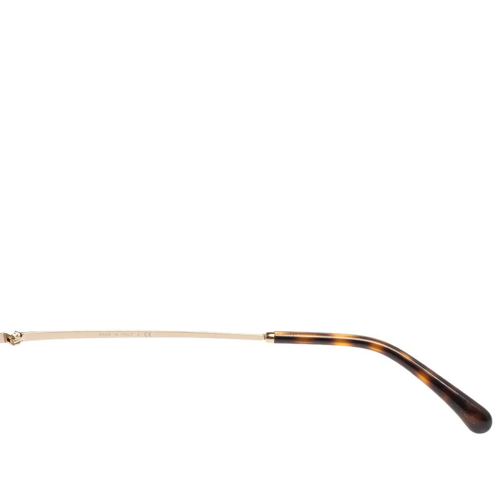 Beige Chanel Brown Havana/Gold Tone 4235H Pearl Embellished Cat Eye Sunglasses