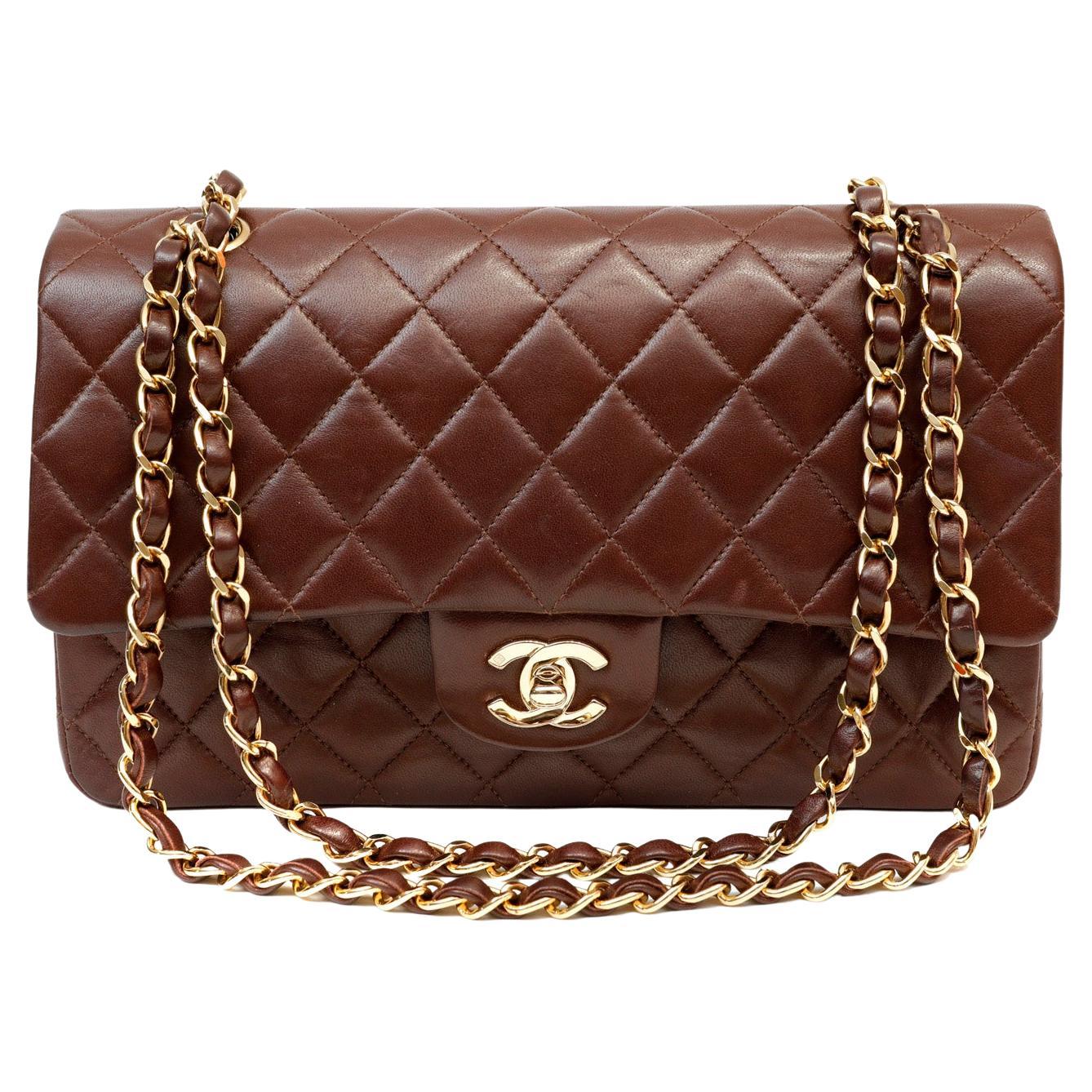 chanel small flap bag with handle