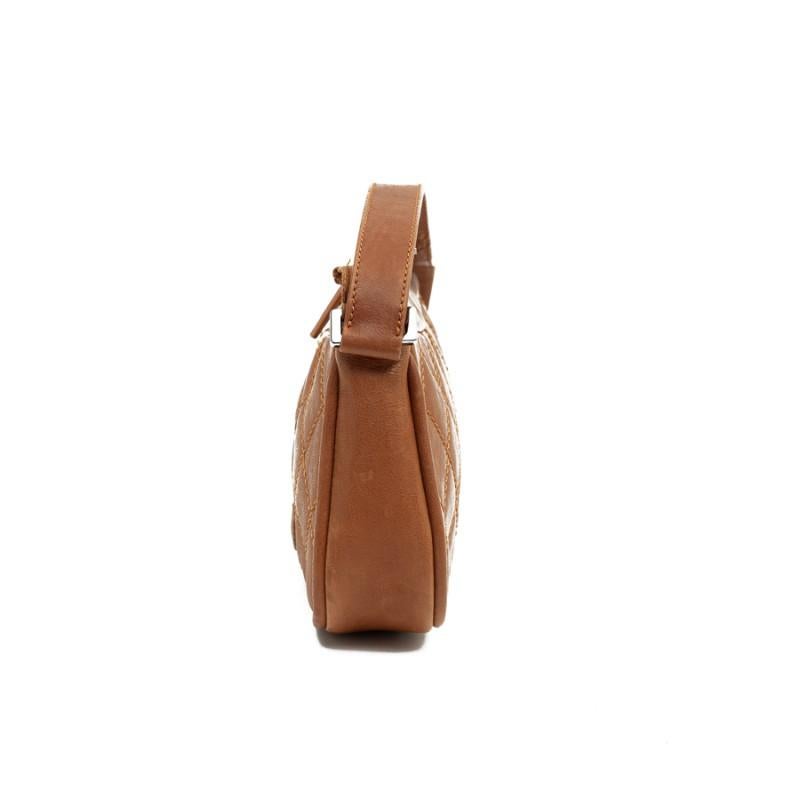 CHANEL Brown Leather Bag 1