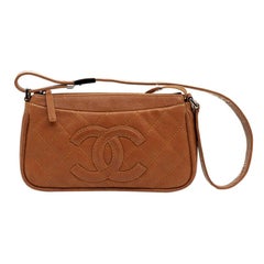 CHANEL Brown Leather Bag