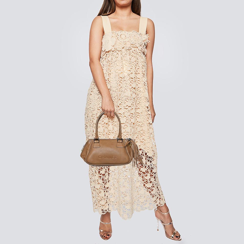 chanel lax tassel bag