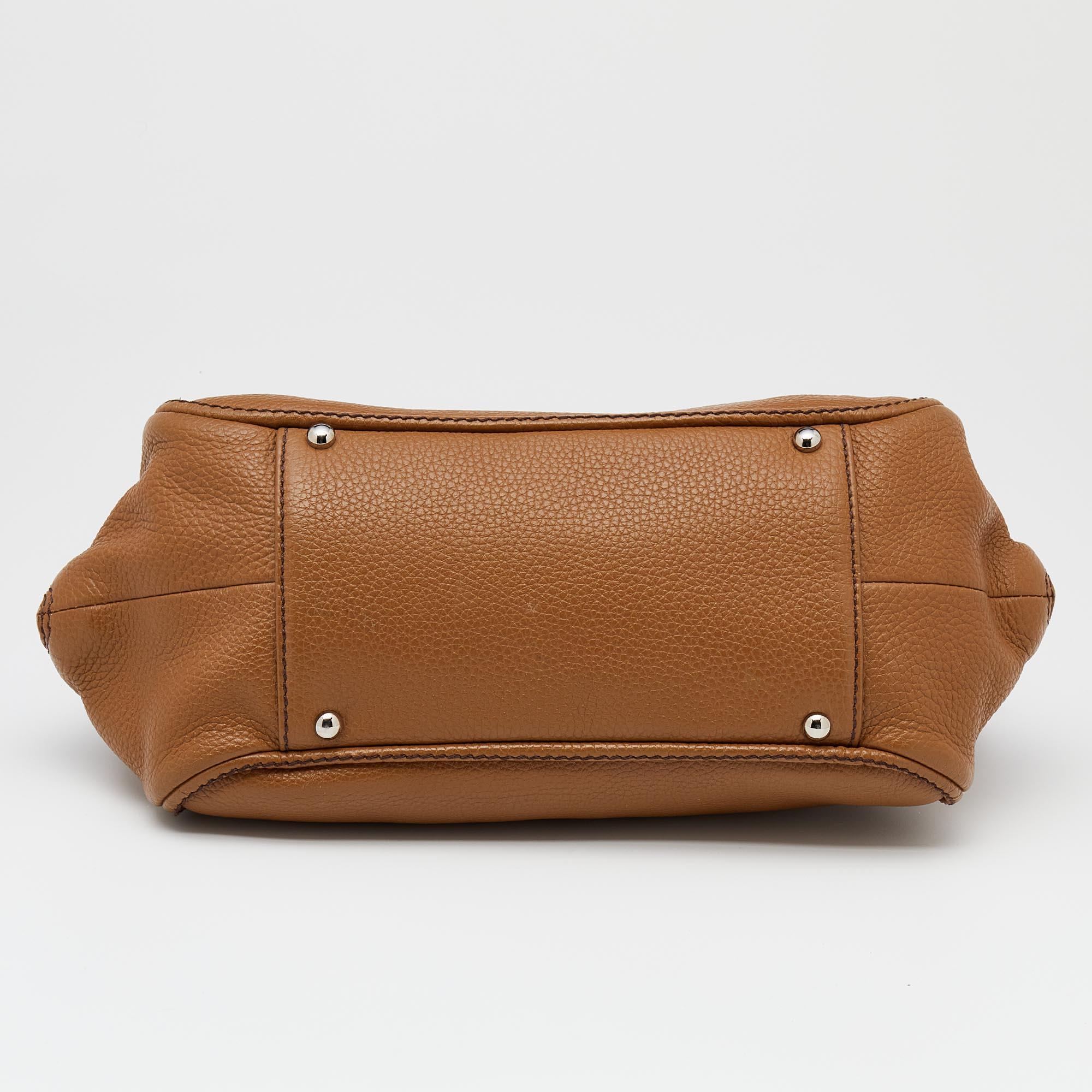 Women's Chanel Brown Leather LAX Tassel Bag