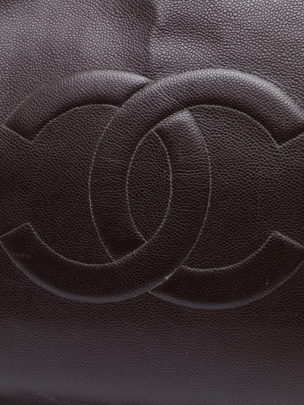 chanel brown leather bag