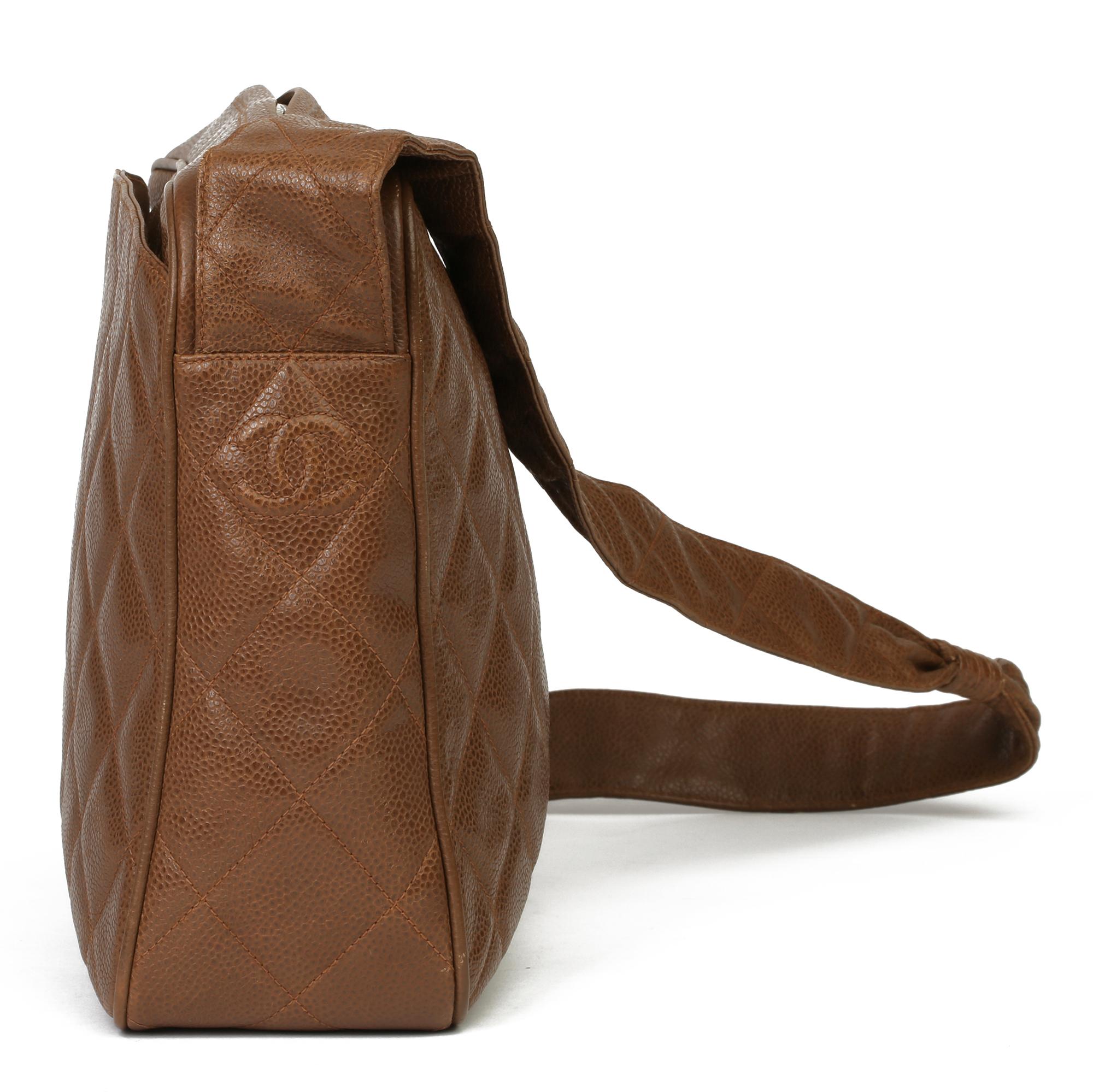 vintage brown chanel bag