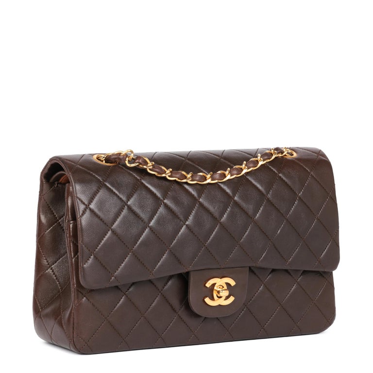 authentic Chanel metallic aged calfskin Reissue 2.55 227 jumbo double flaps  bag