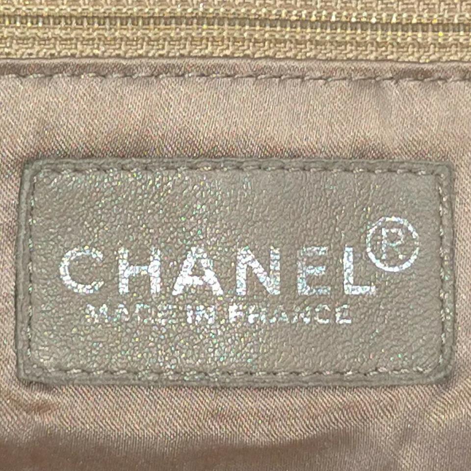 Women's Chanel Brown Suede Patchwork Tote bag  863388 