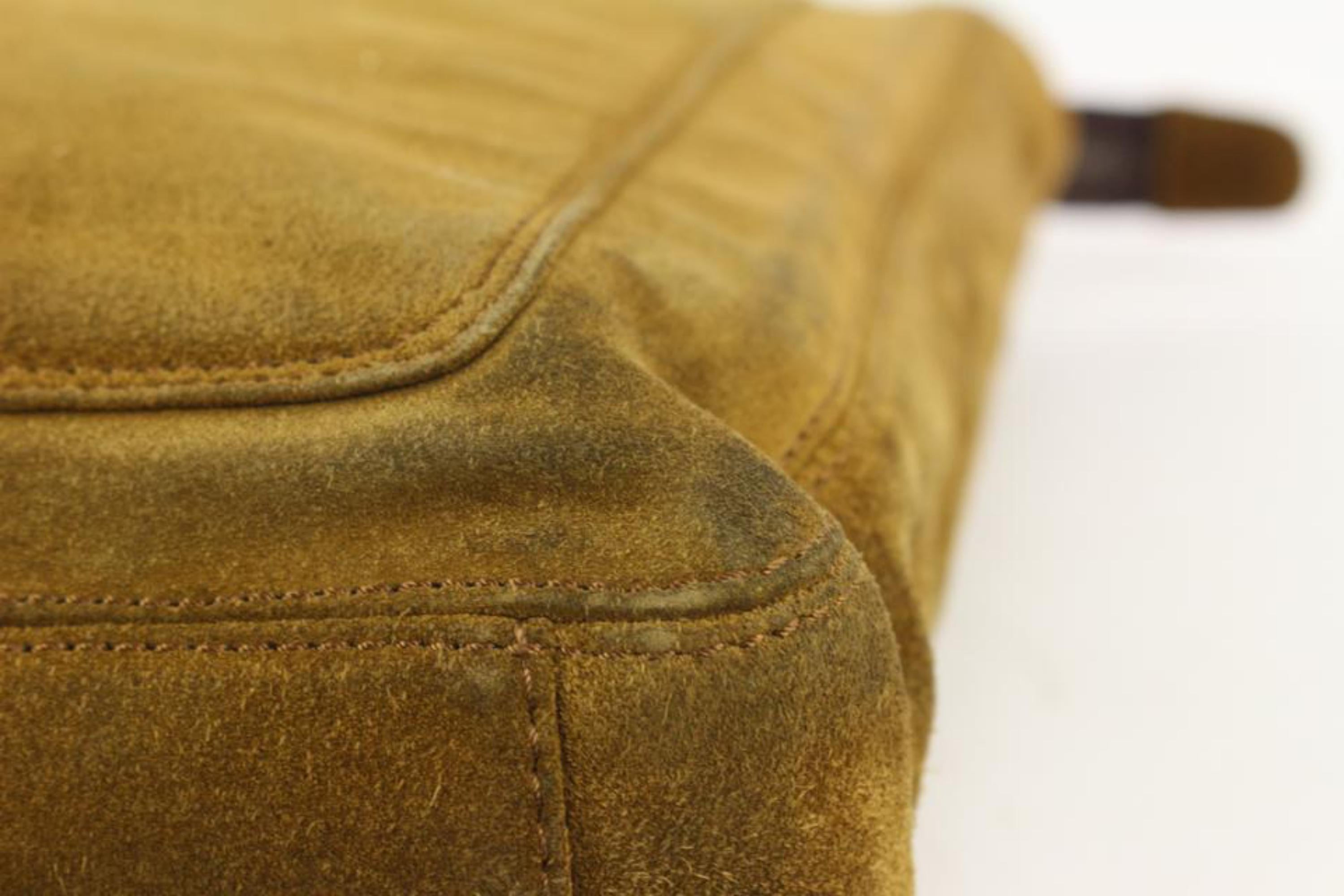 Chanel Brown Suede Zip Tote bag 1012c40 6