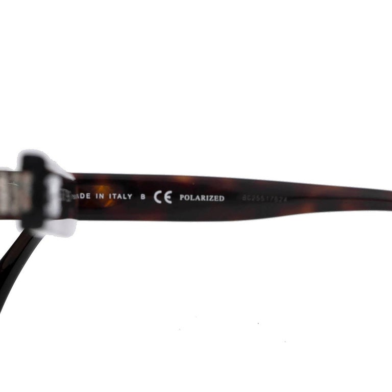 CHANEL brown Tortoise acetate OVALE Sunglasses 5416 at 1stDibs display picture 1