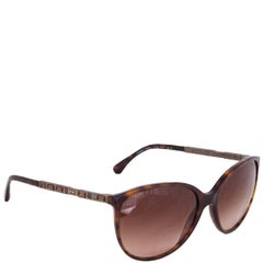 CHANEL brown tortoise BIJOU Sunglasses gradient brown Lenses 5306-B