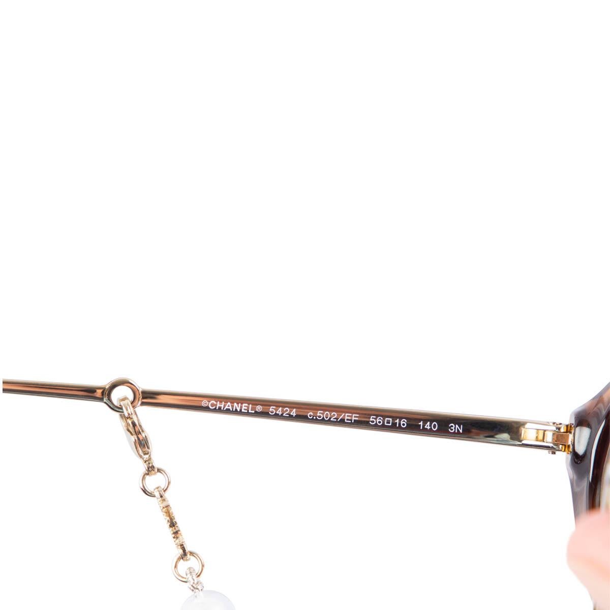 chanel oval sunglasses with pearl