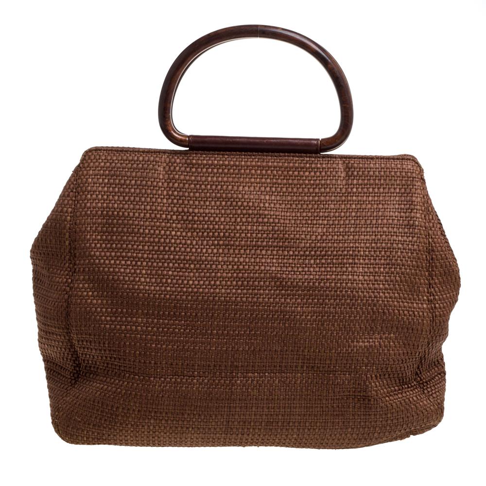 Chanel wood bag top