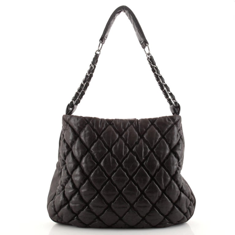 Chanel Bubble Hobo Quilted Lambskin Large at 1stDibs