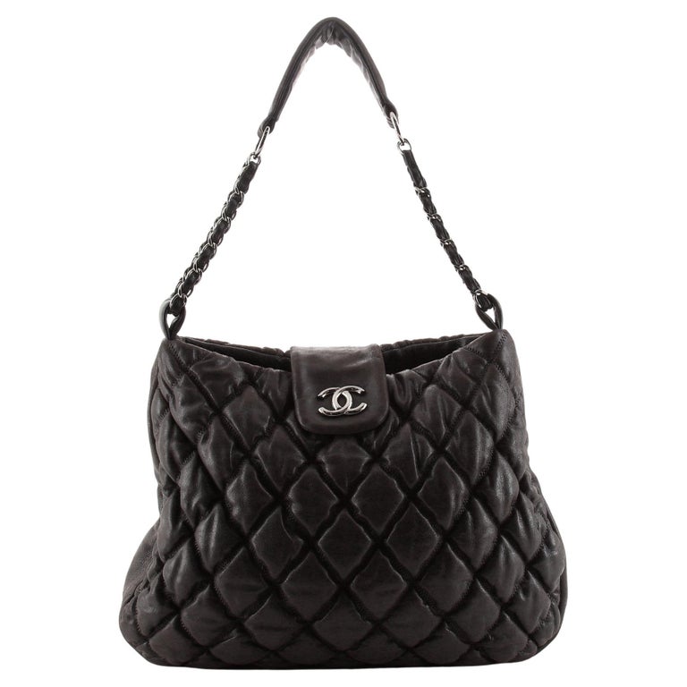 Chanel Bubble Hobo Quilted Lambskin Large at 1stDibs chanel hobo bag